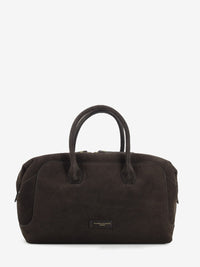 Borsa in suede Gemma moka
