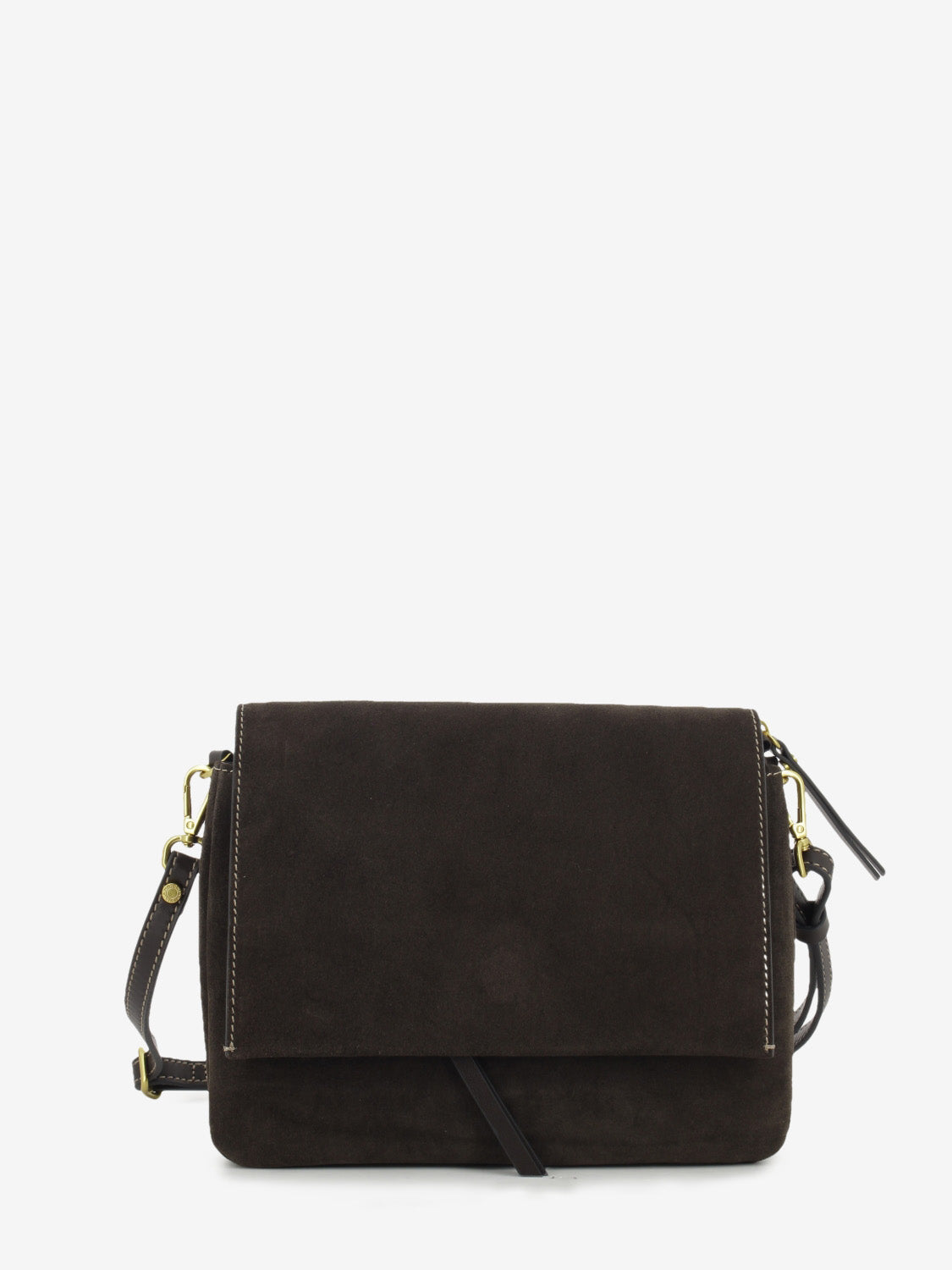 Borsa in suede Three moka