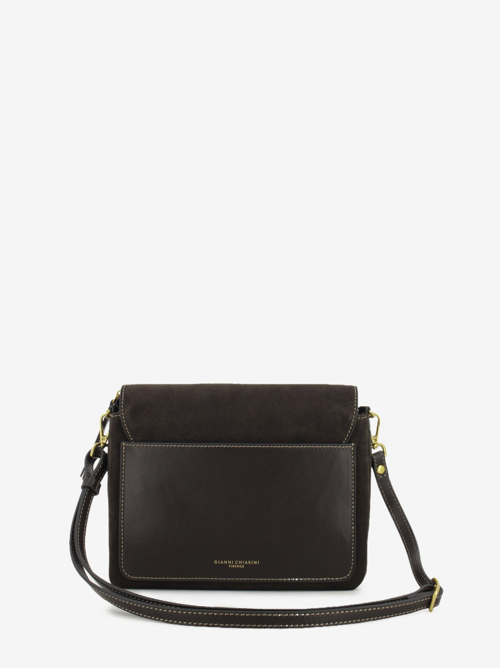 Borsa in suede Three moka