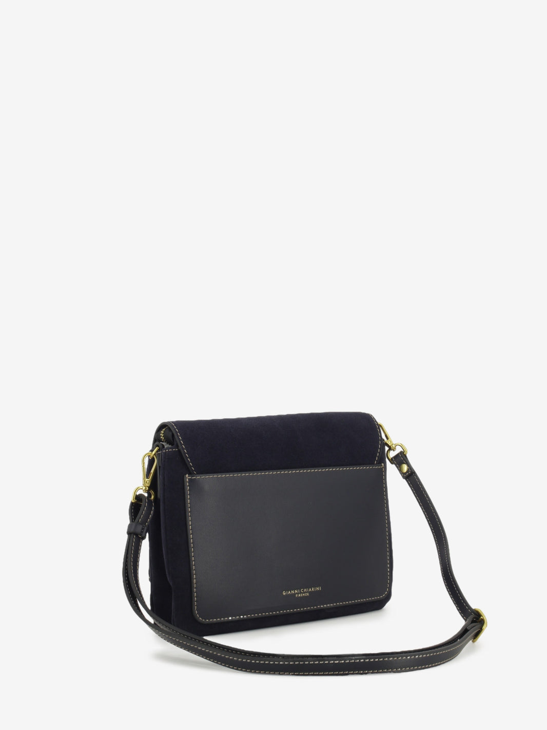 Borsa in suede Three notturno
