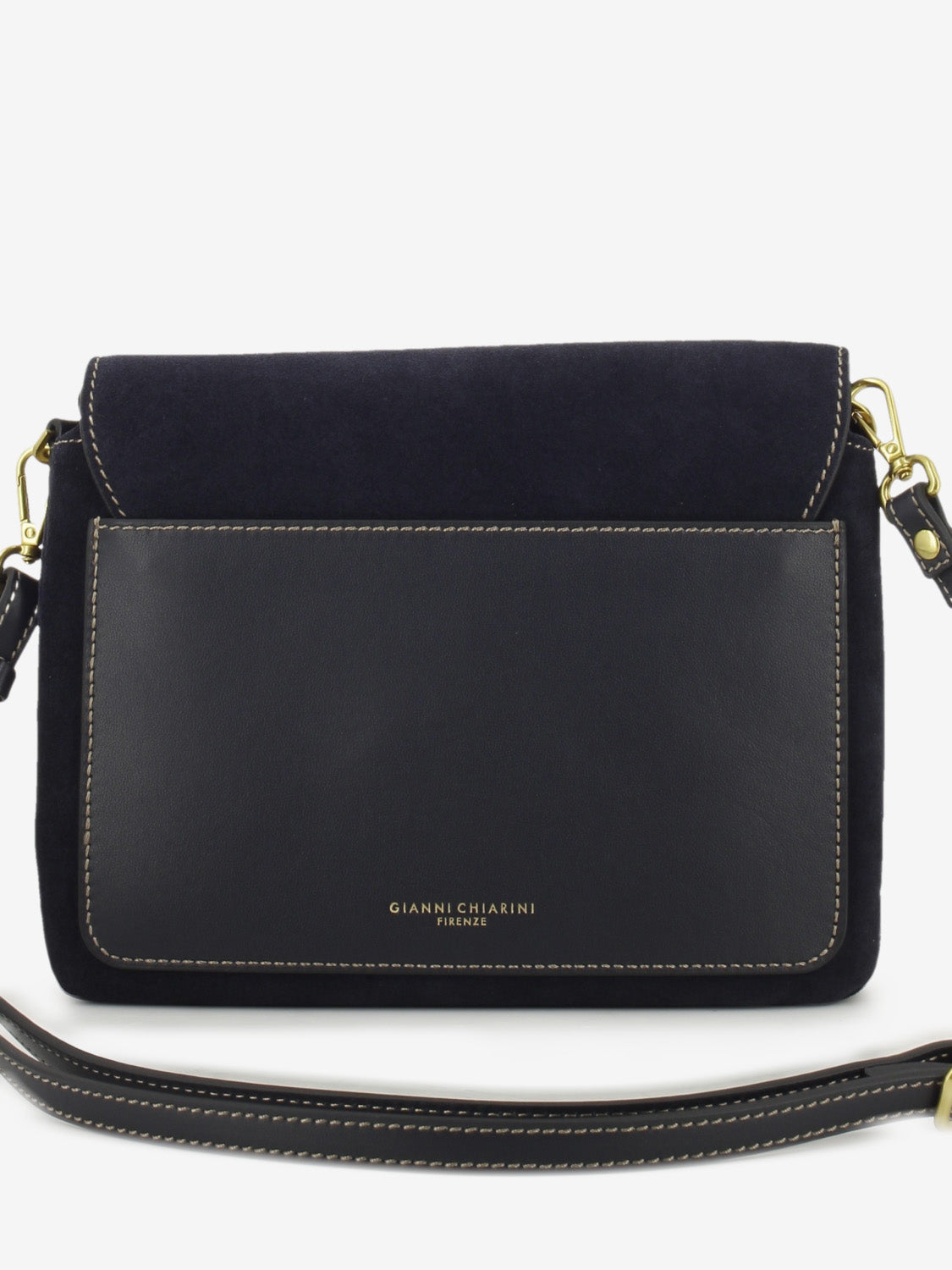 Borsa in suede Three notturno