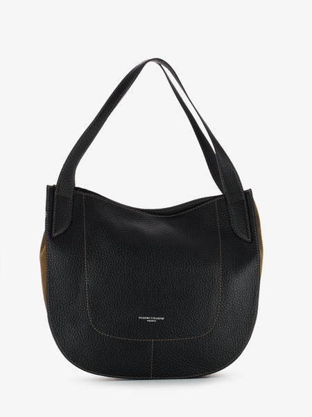 Borsa Lucrezia nero / cognac