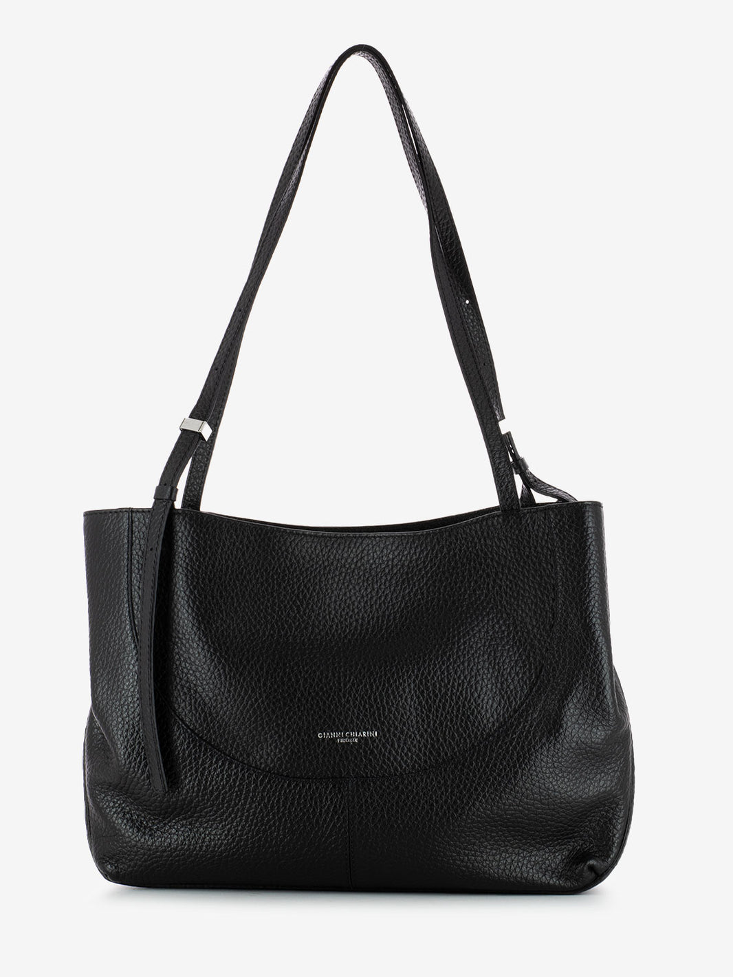 Minerva bag in black leather