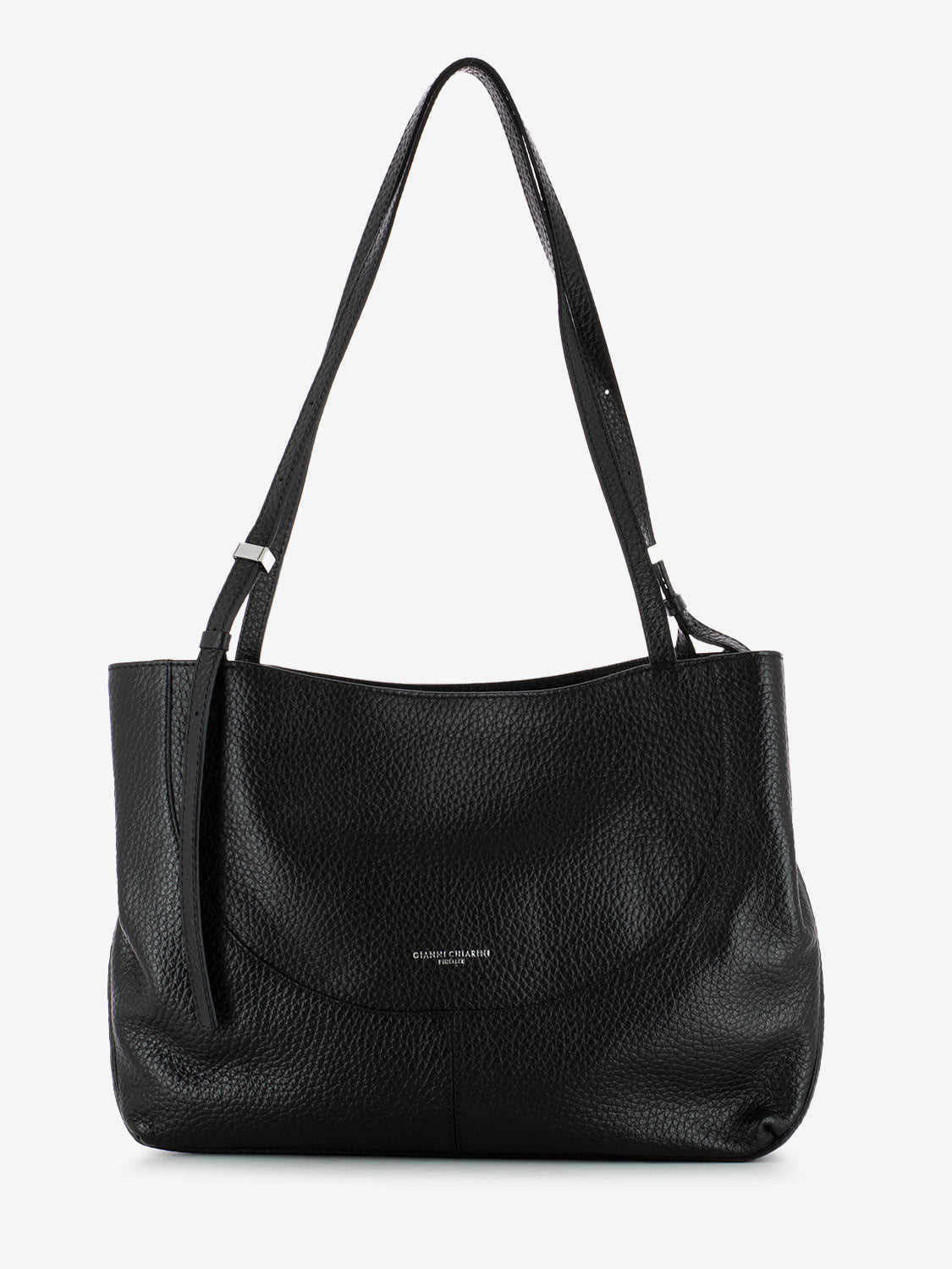 Minerva bag in black leather