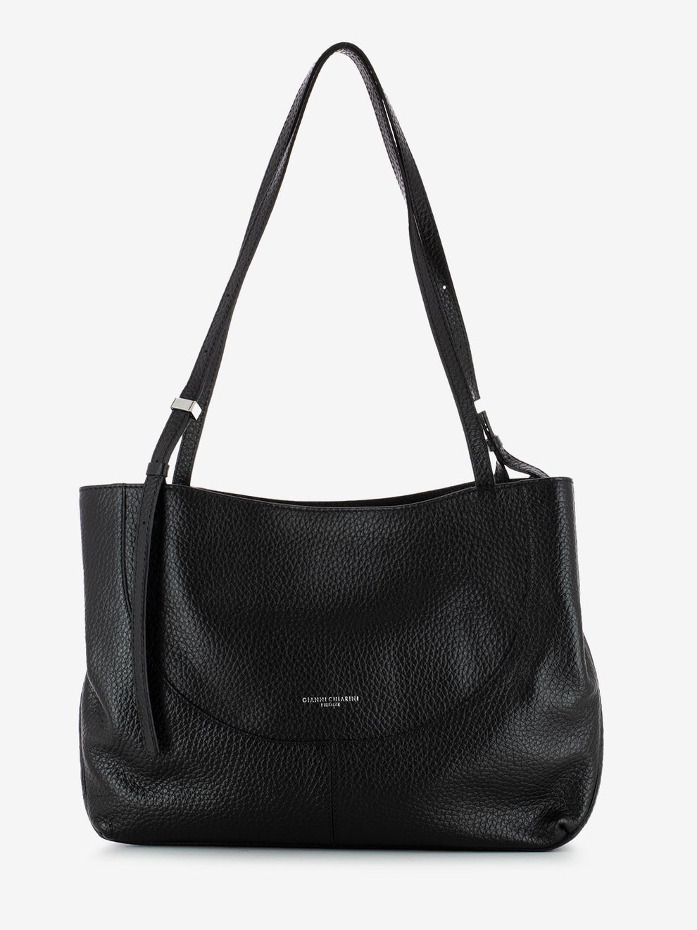 Minerva bag in black leather
