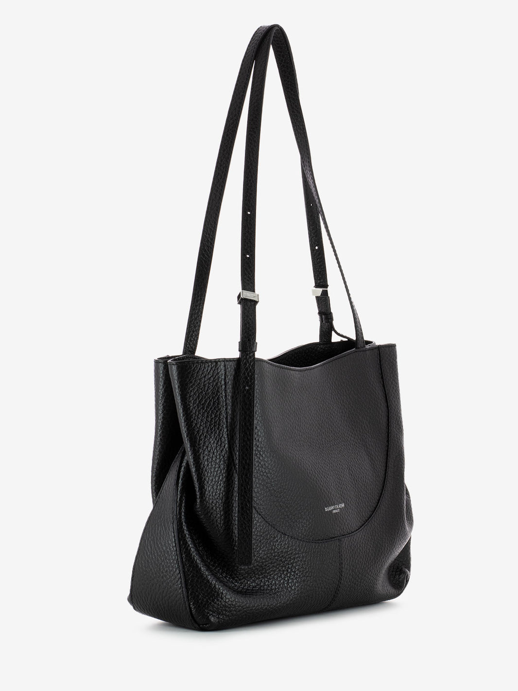 Minerva bag in black leather