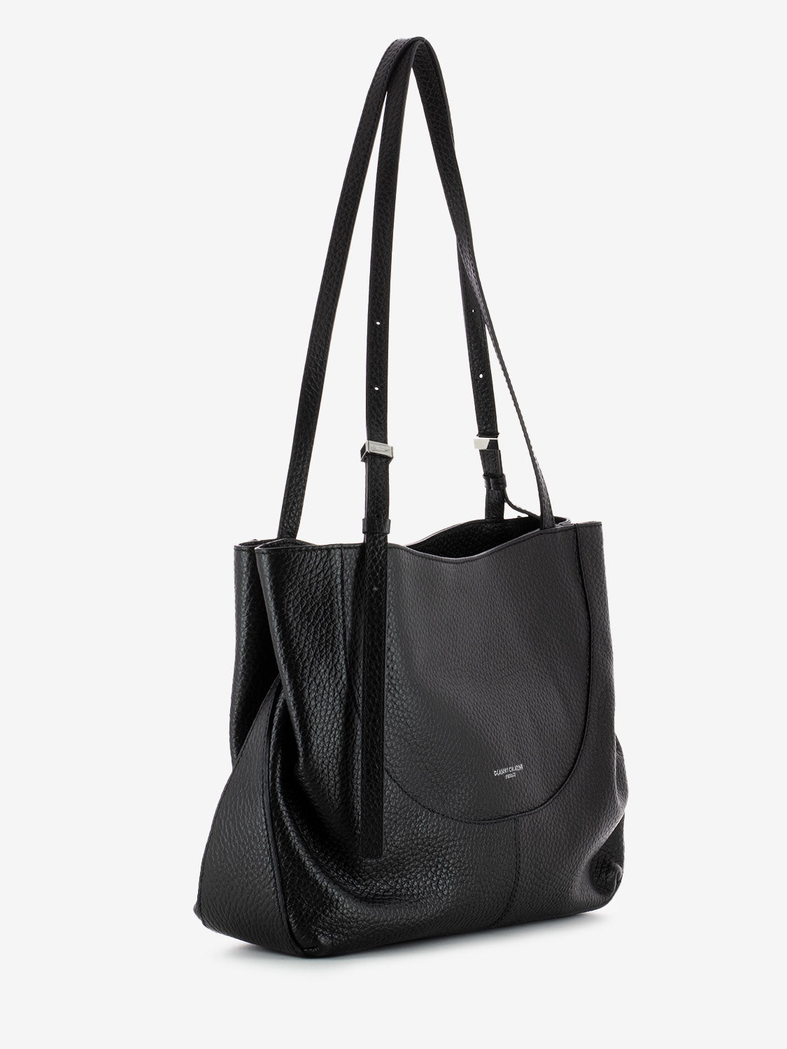 Minerva bag in black leather