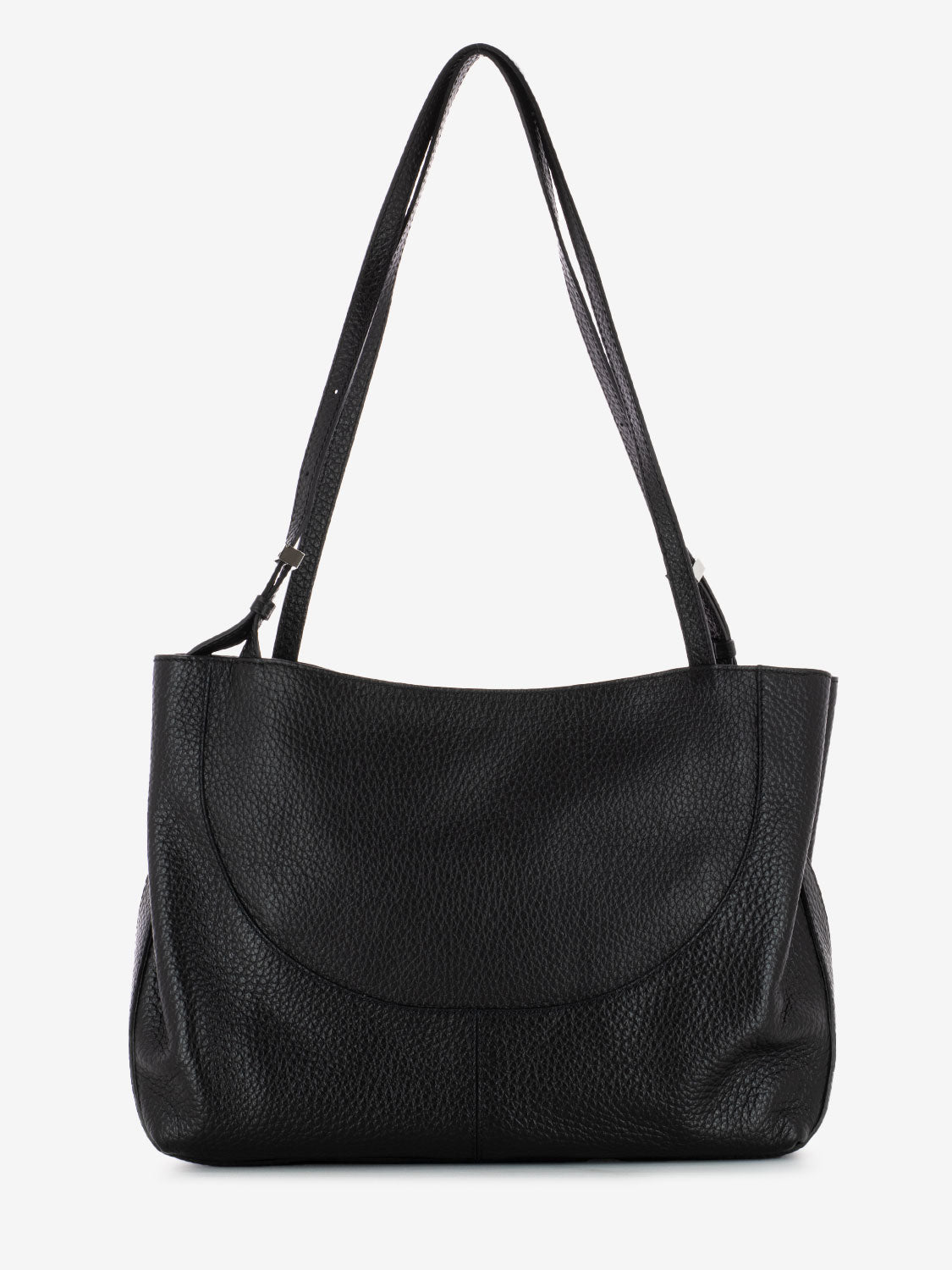 Minerva bag in black leather