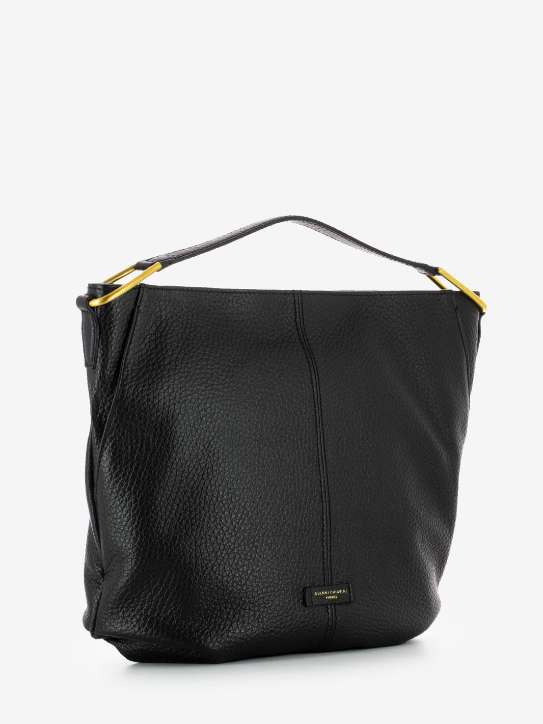 Borsa Natasha in pelle nera