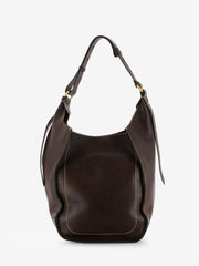 GIANNI CHIARINI - Borsa Olly in pelle dark brown