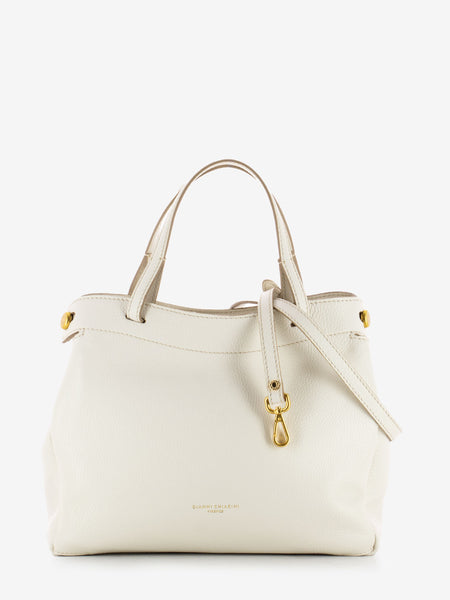 Borsa Ottavia in pelle bianco