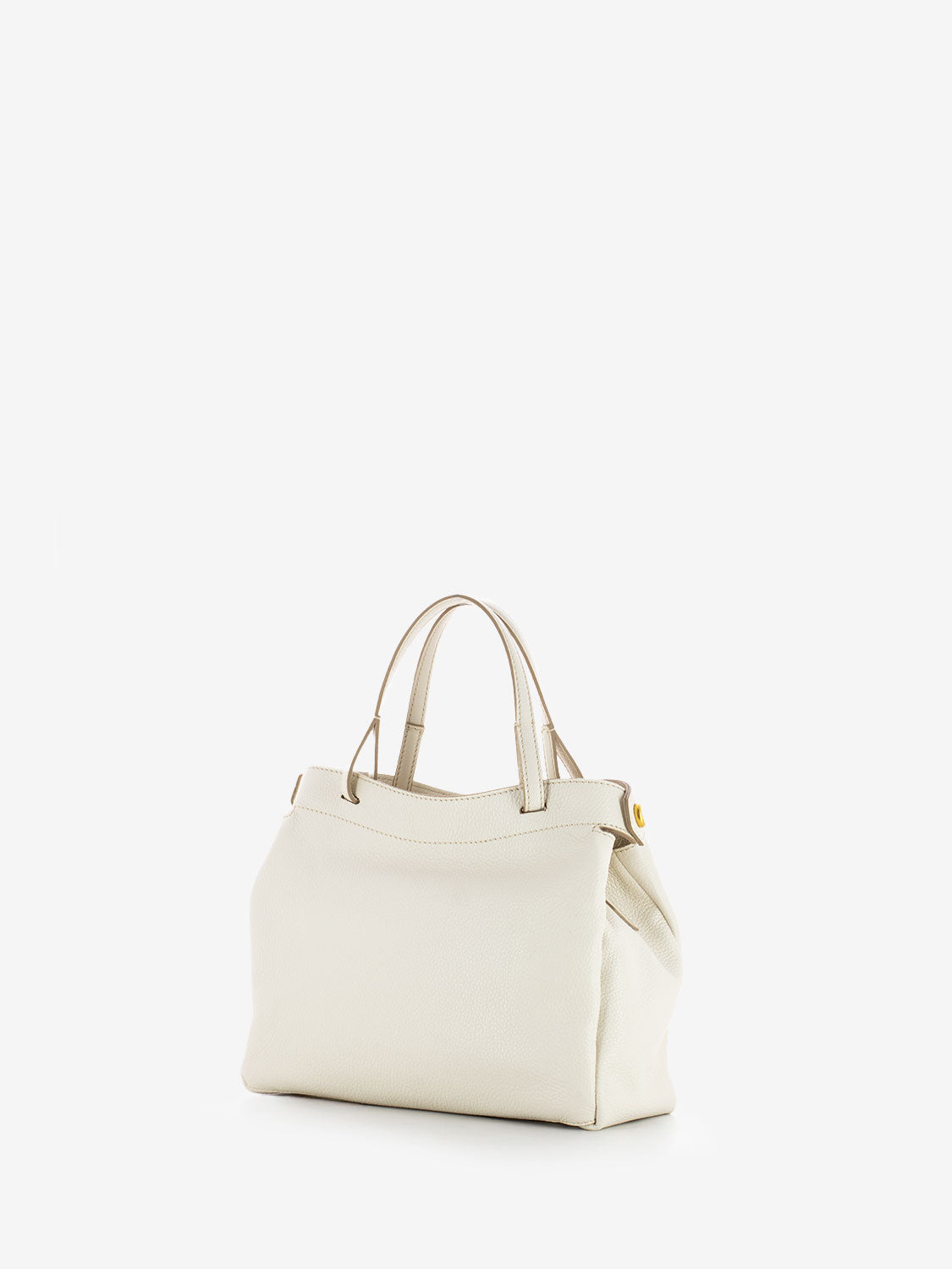 Borsa Ottavia in pelle bianco