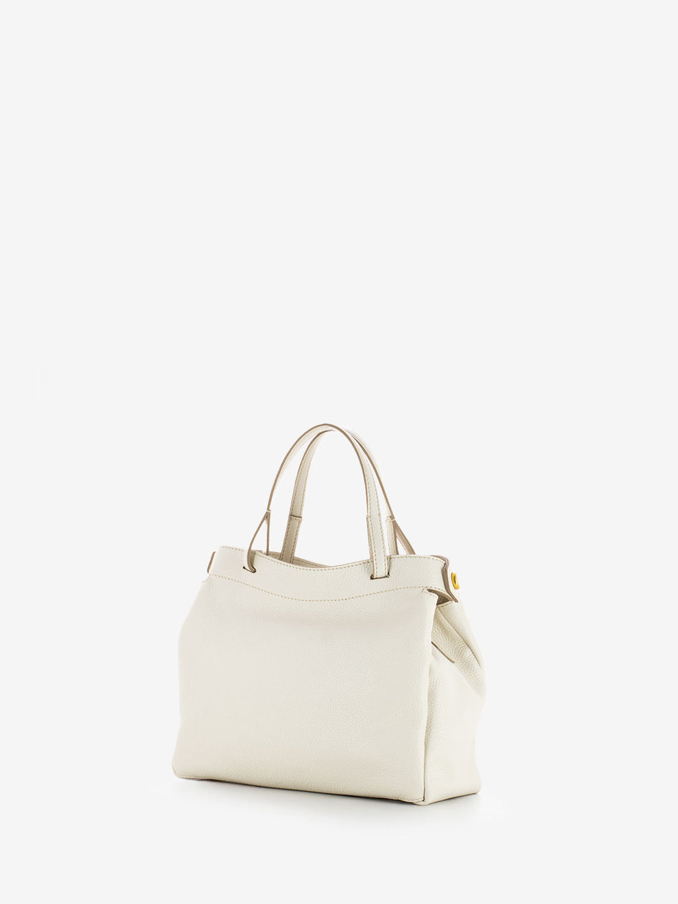 Borsa Ottavia in pelle bianco