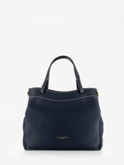 GIANNI CHIARINI - Borsa Ottavia in pelle blu navy