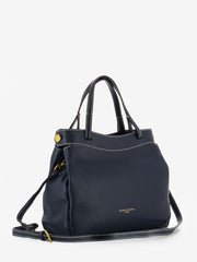 GIANNI CHIARINI - Borsa Ottavia in pelle blu navy