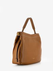 GIANNI CHIARINI - Borsa Ottavia in pelle caramello