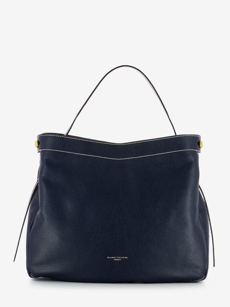 Borsa Ottavia in pelle navy