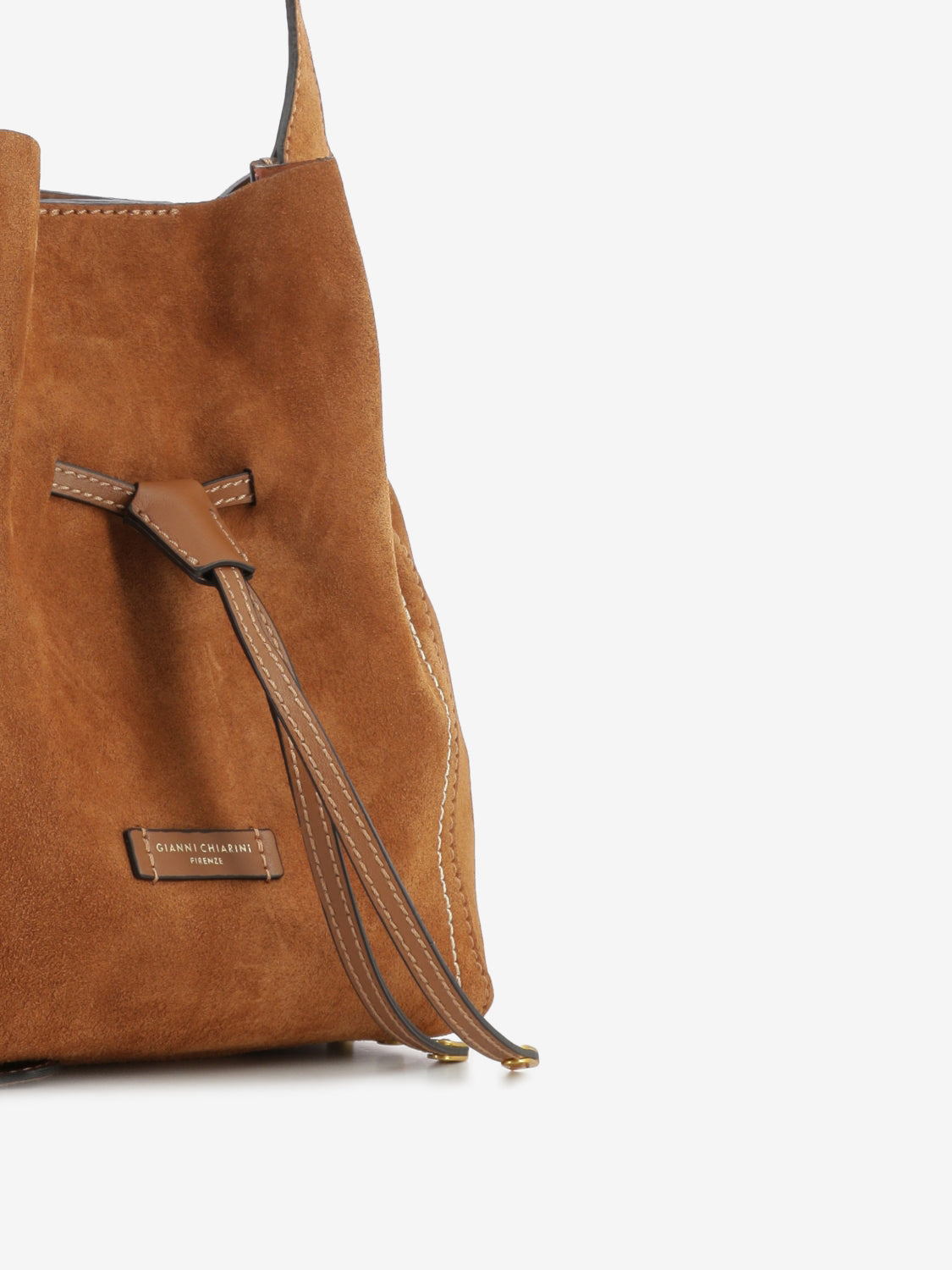 Borsa Sienna in suede caramel