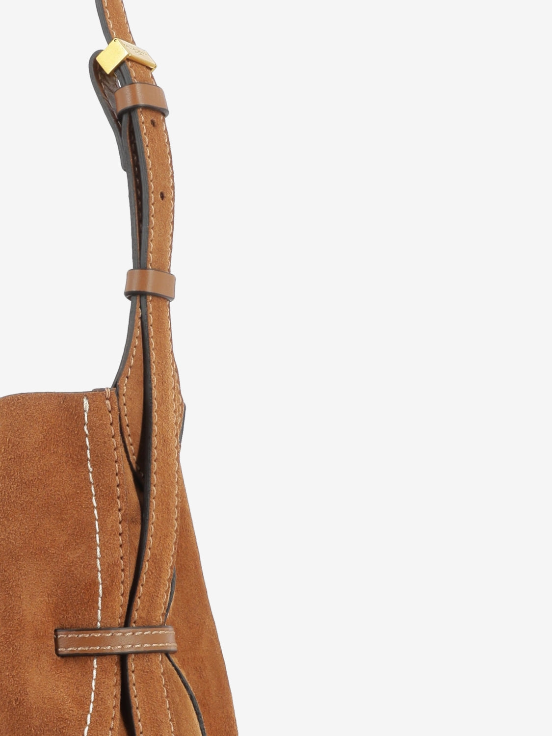 Borsa Sienna in suede caramel