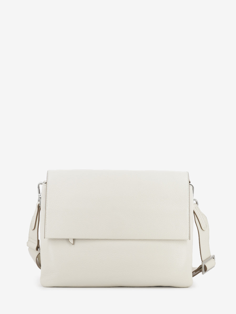 Borsa Three in pelle marble