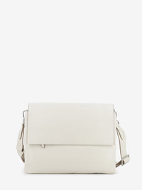 Borsa Three in pelle marble