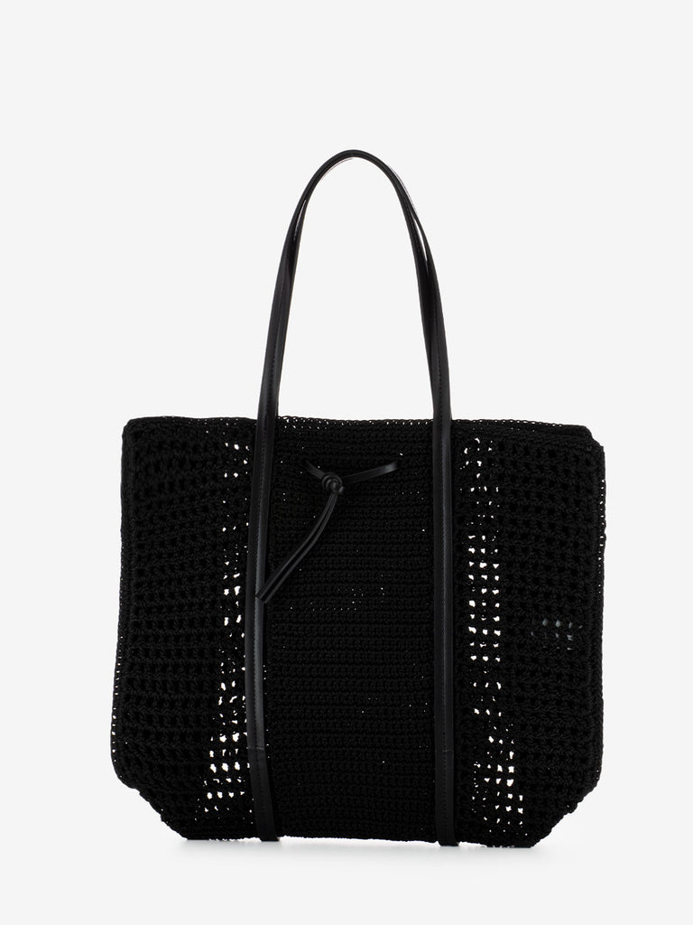 GIANNI CHIARINI - Borsa Victoria crochet nero