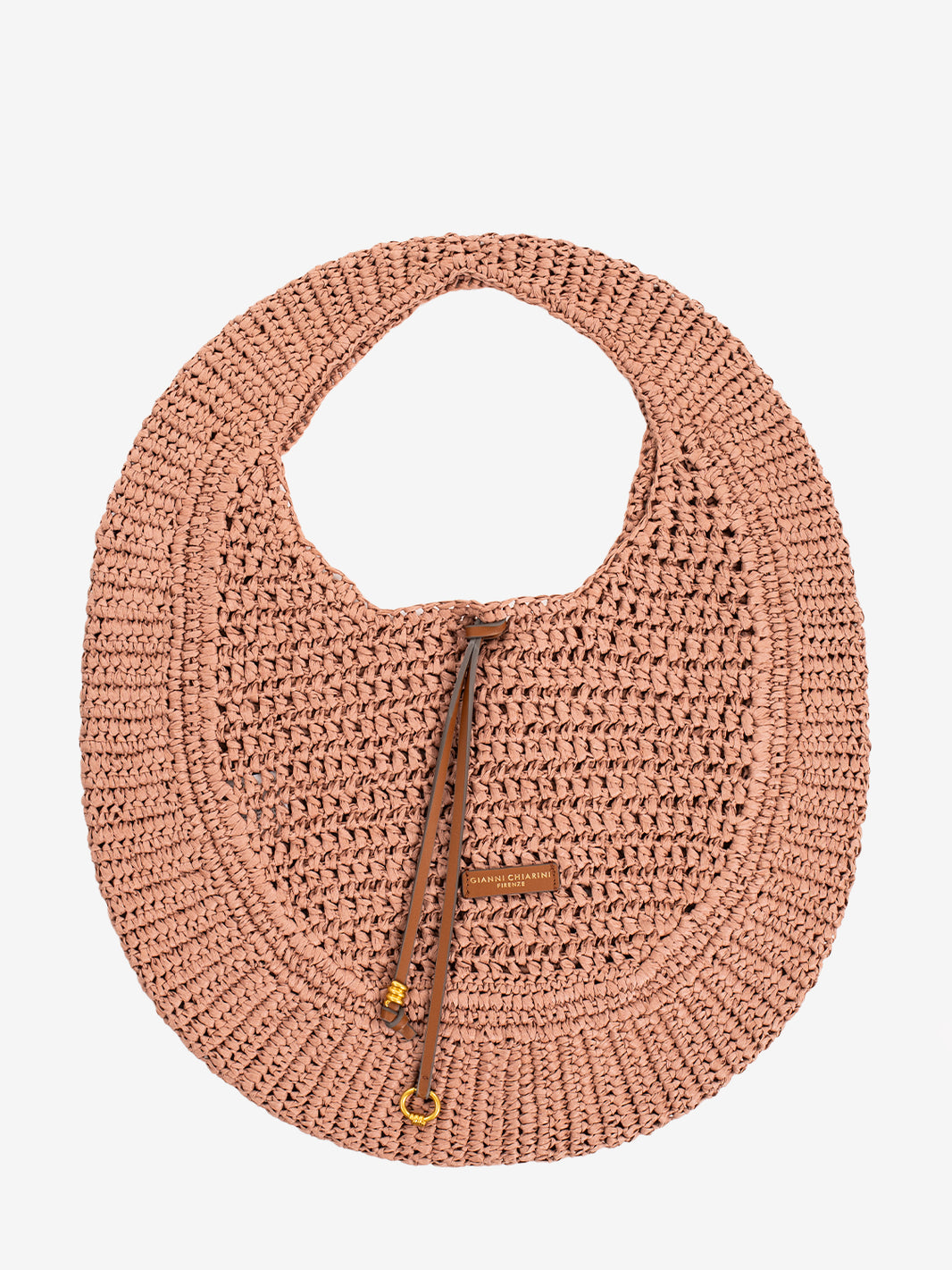 Borsa crochet Nefeli blush