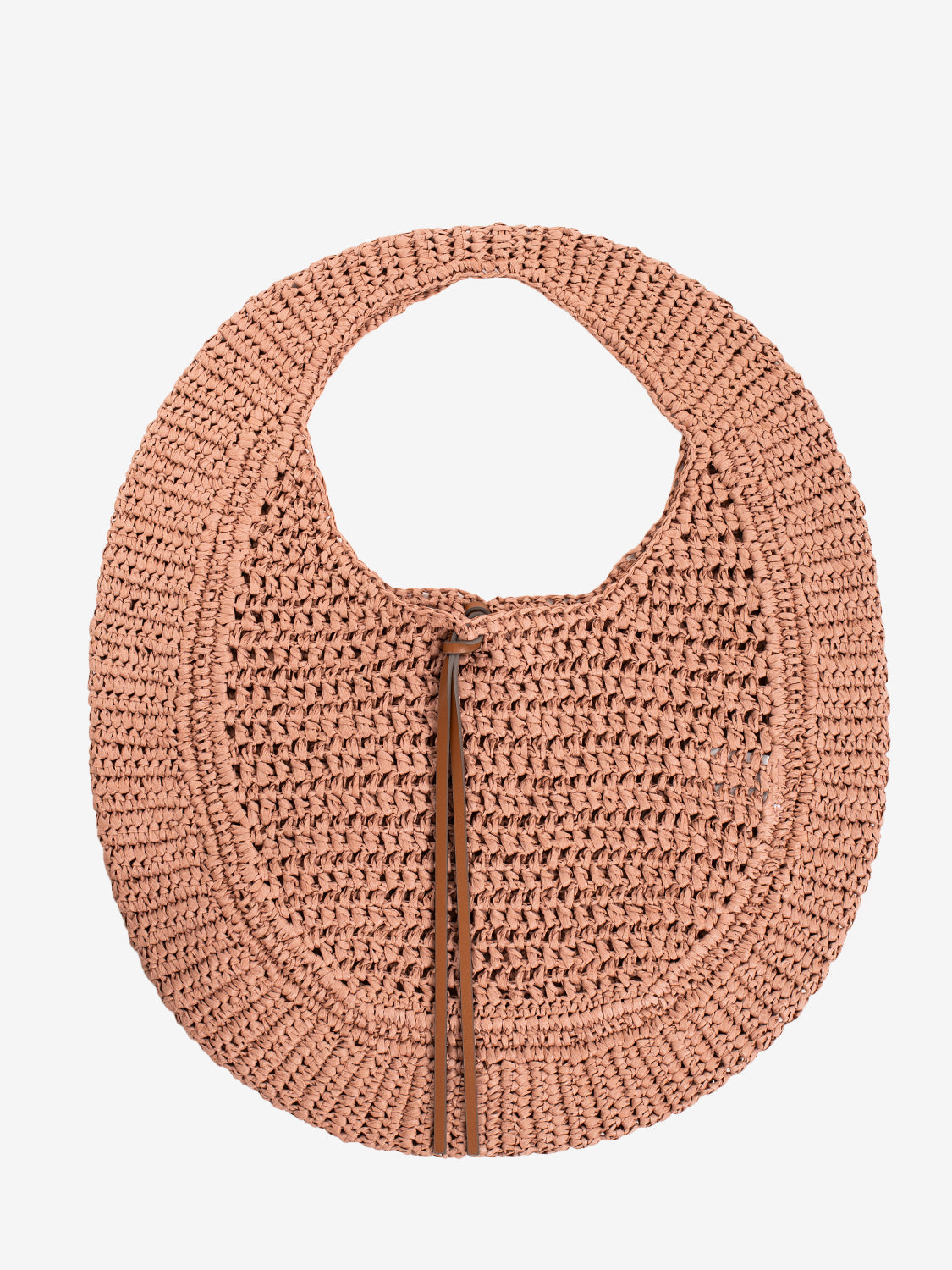 Borsa crochet Nefeli blush