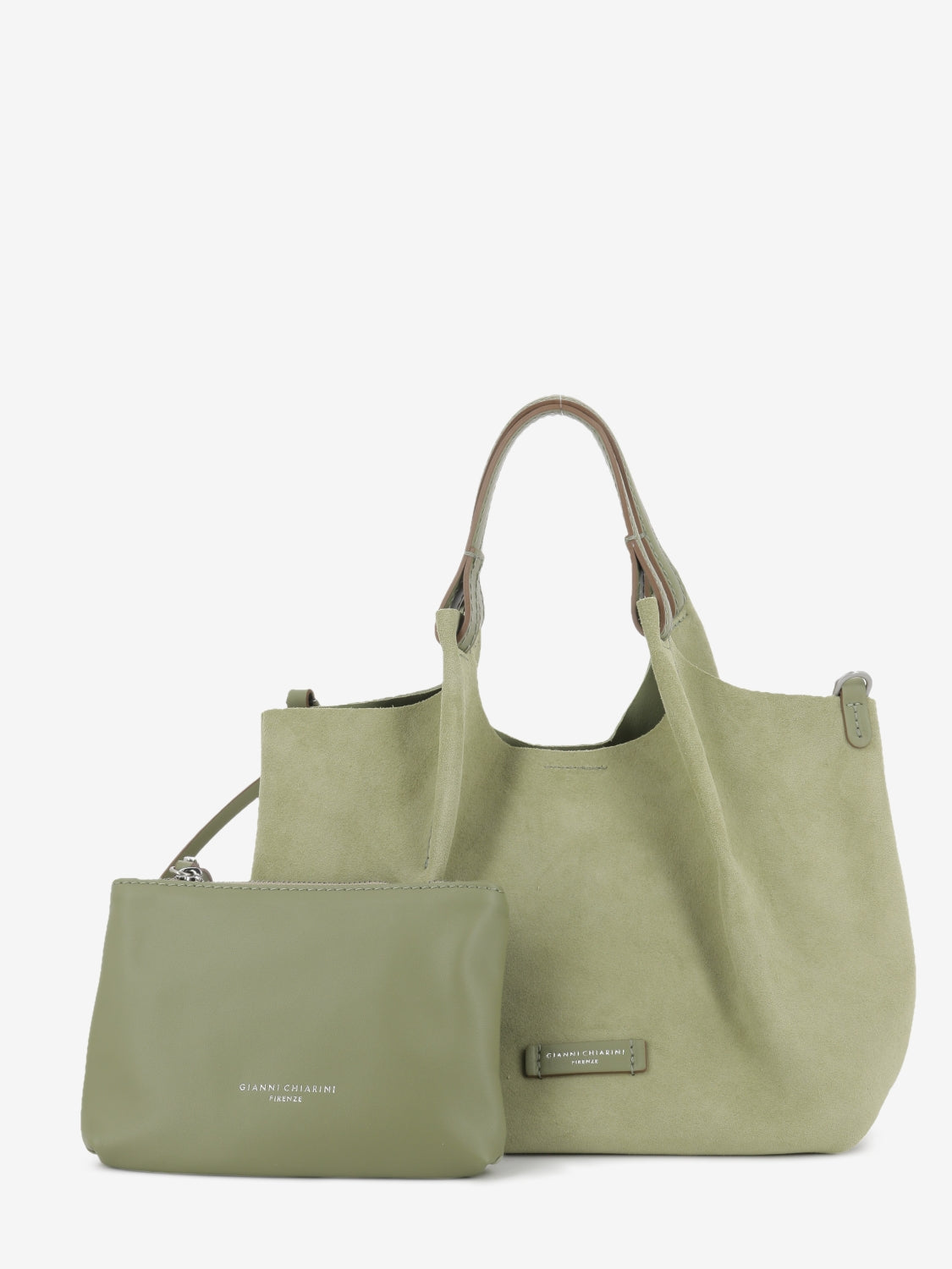 Dua willow suede bag