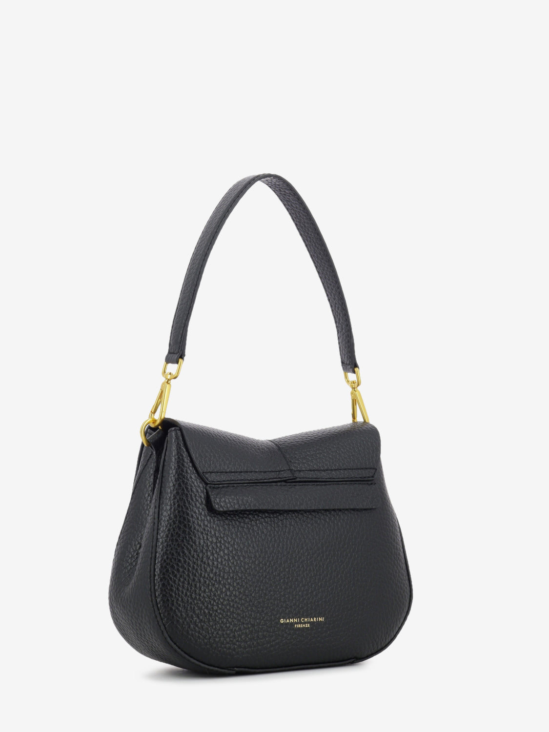 Helena round black bag