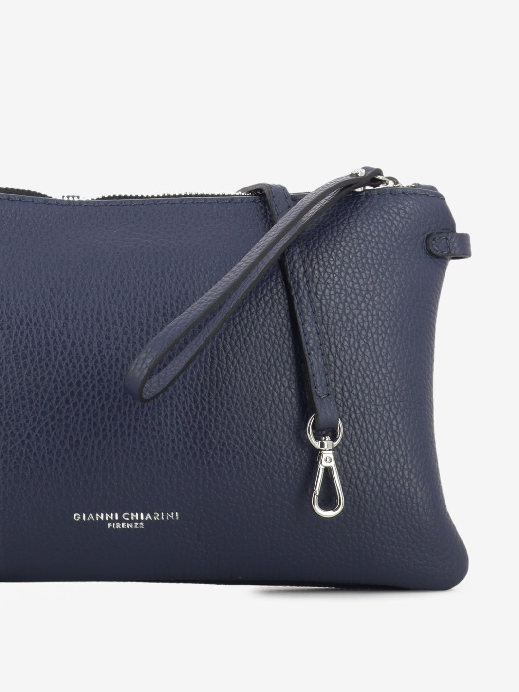 Borsa in pelle Hermy blu