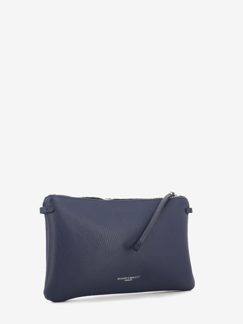Borsa in pelle Hermy blu