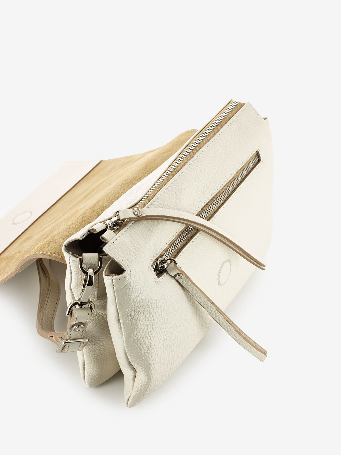 Borsa in pelle Three marble