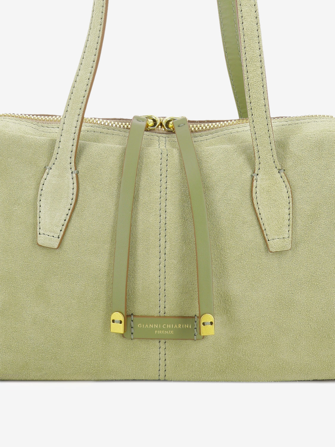 Borsa in suede Aryna willow