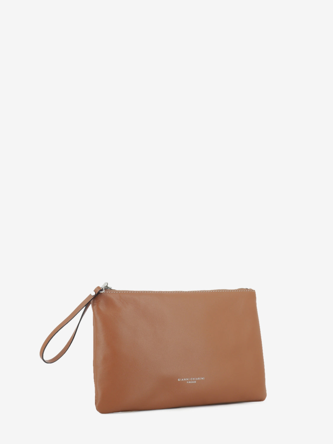 Borsa in suede Marcella caramel