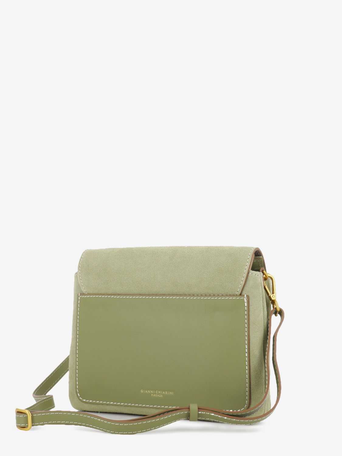 Willow three suede bag