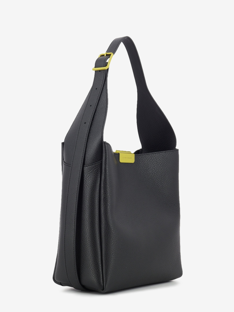 Borsa Jo in pelle nera