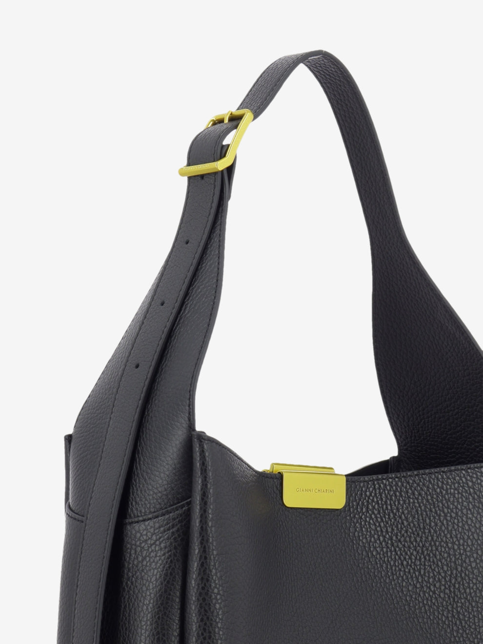 Borsa Jo in pelle nera