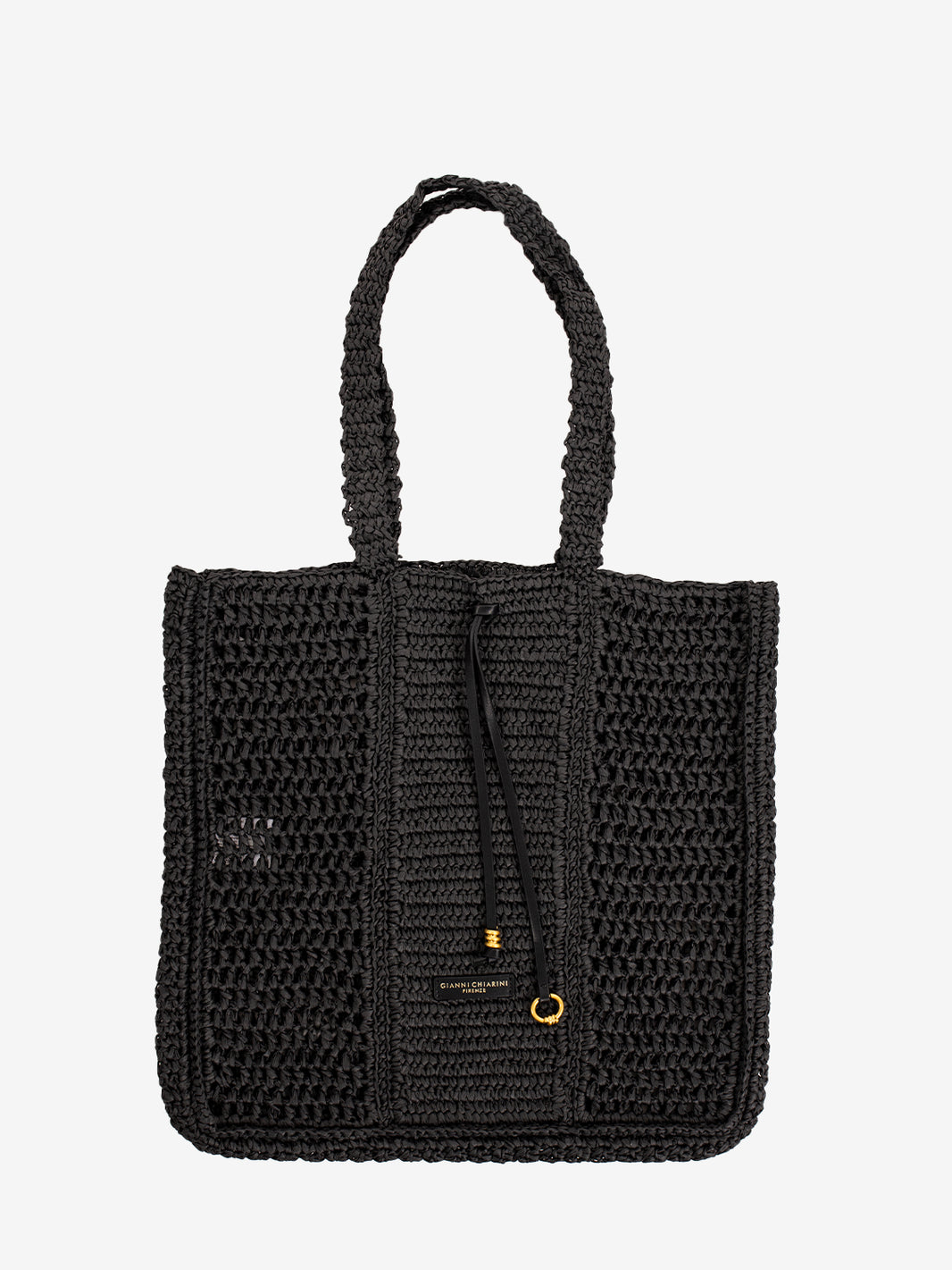 Borsa Nefeli crochet nero