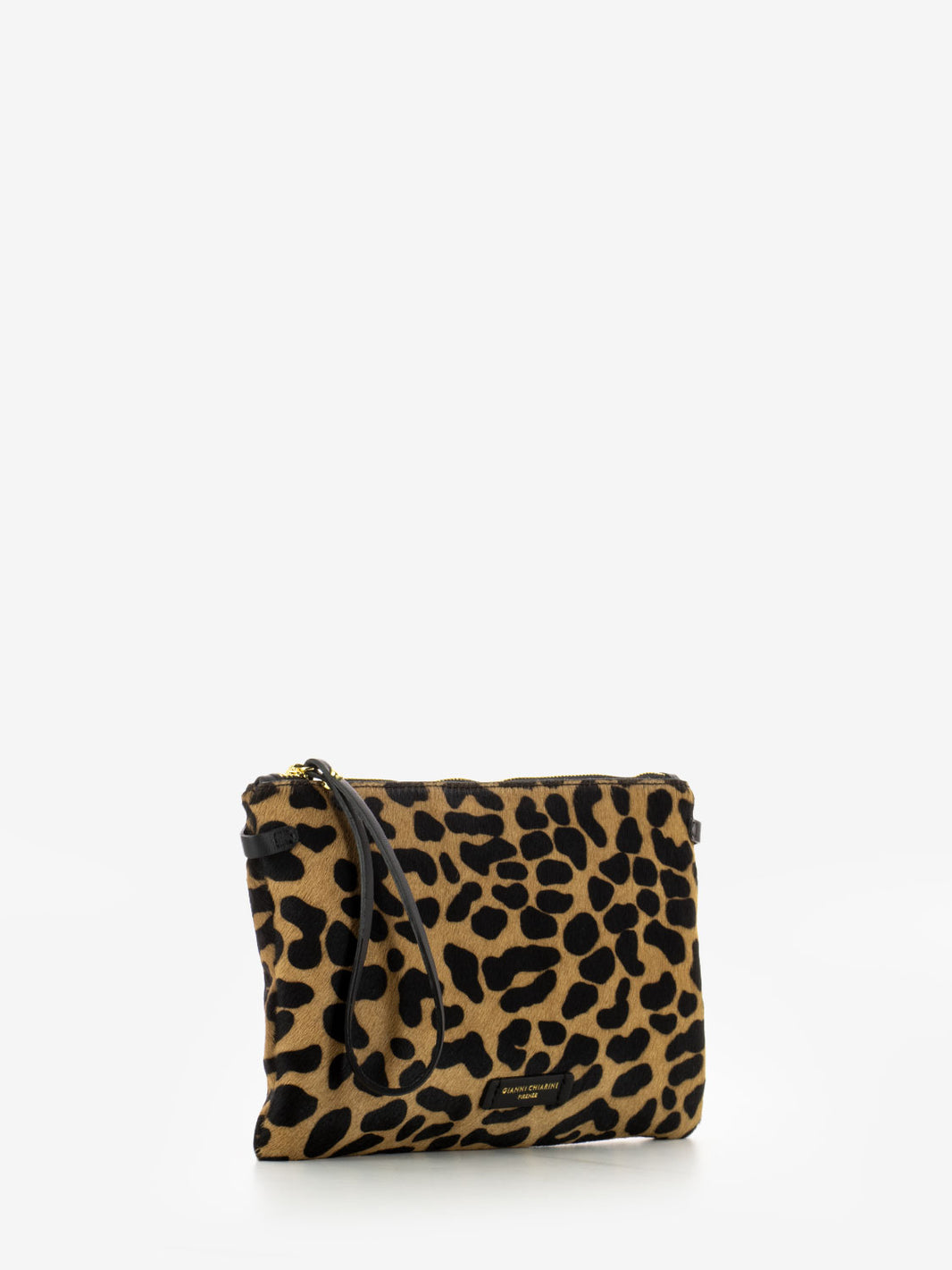 Pochette Hermy in cavallino leopardato