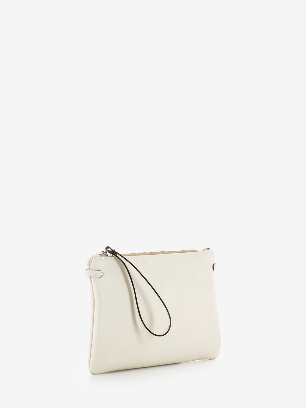 Pochette Hermy in pelle marble