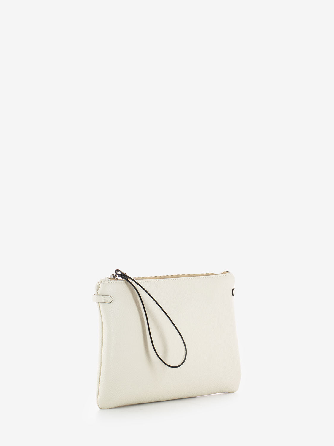Pochette Hermy in pelle marble