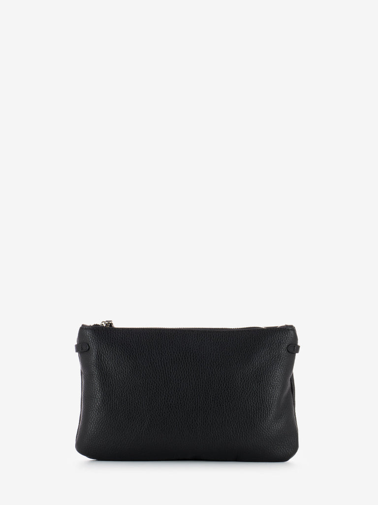 GIANNI CHIARINI - Pochette Hermy in pelle nera