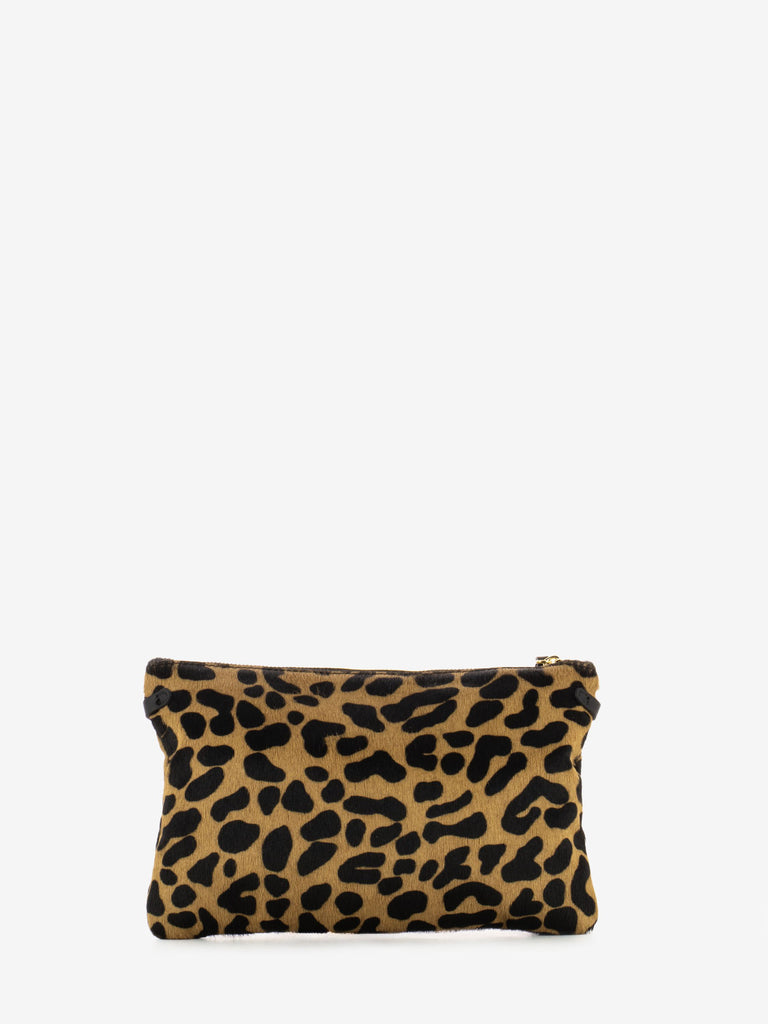 GIANNI CHIARINI - Pochette in cavallino leopardato