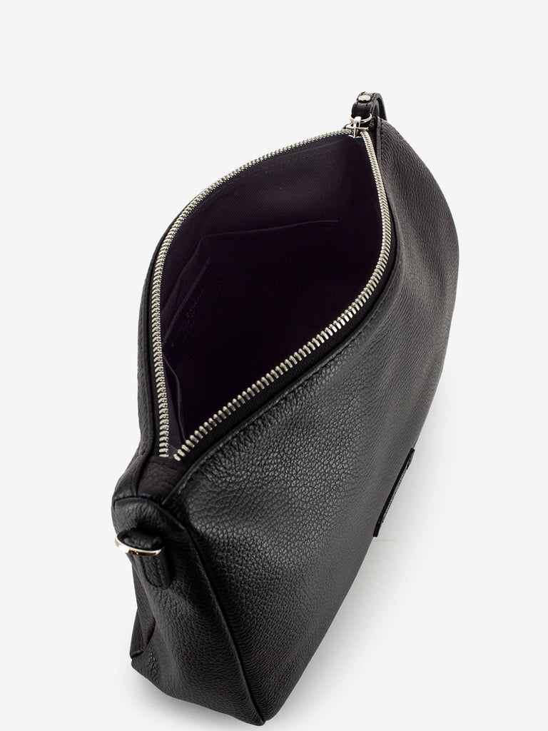 GIANNI CHIARINI - Pochette Nora in pelle nera