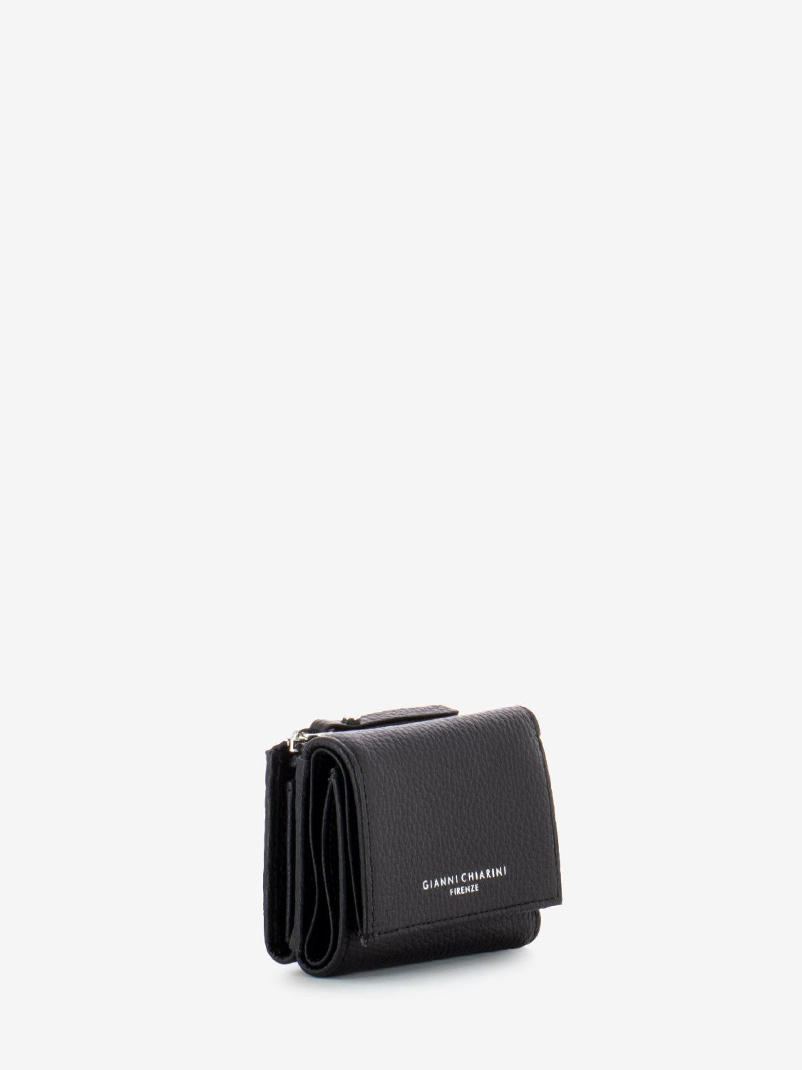 Portafoglio Grain compatto black