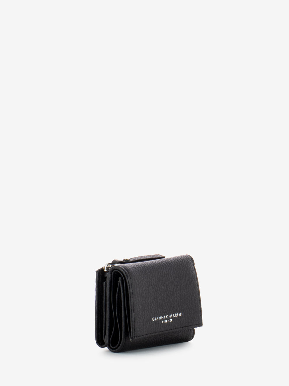 Portafoglio Grain compatto black