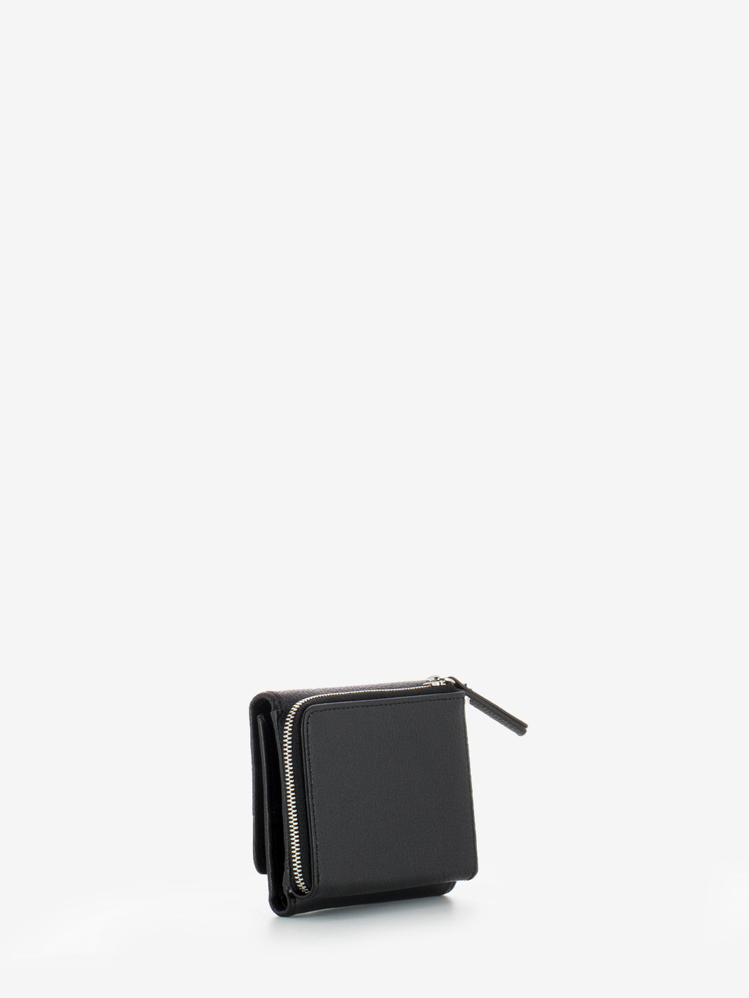 Grain Compact Wallet Small Black