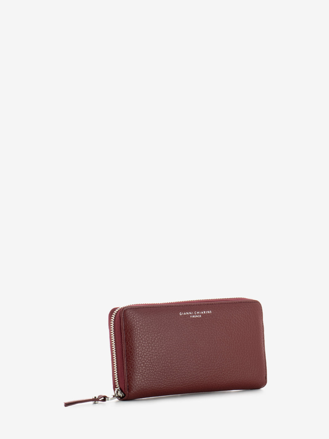 Portafoglio in pelle bordeaux