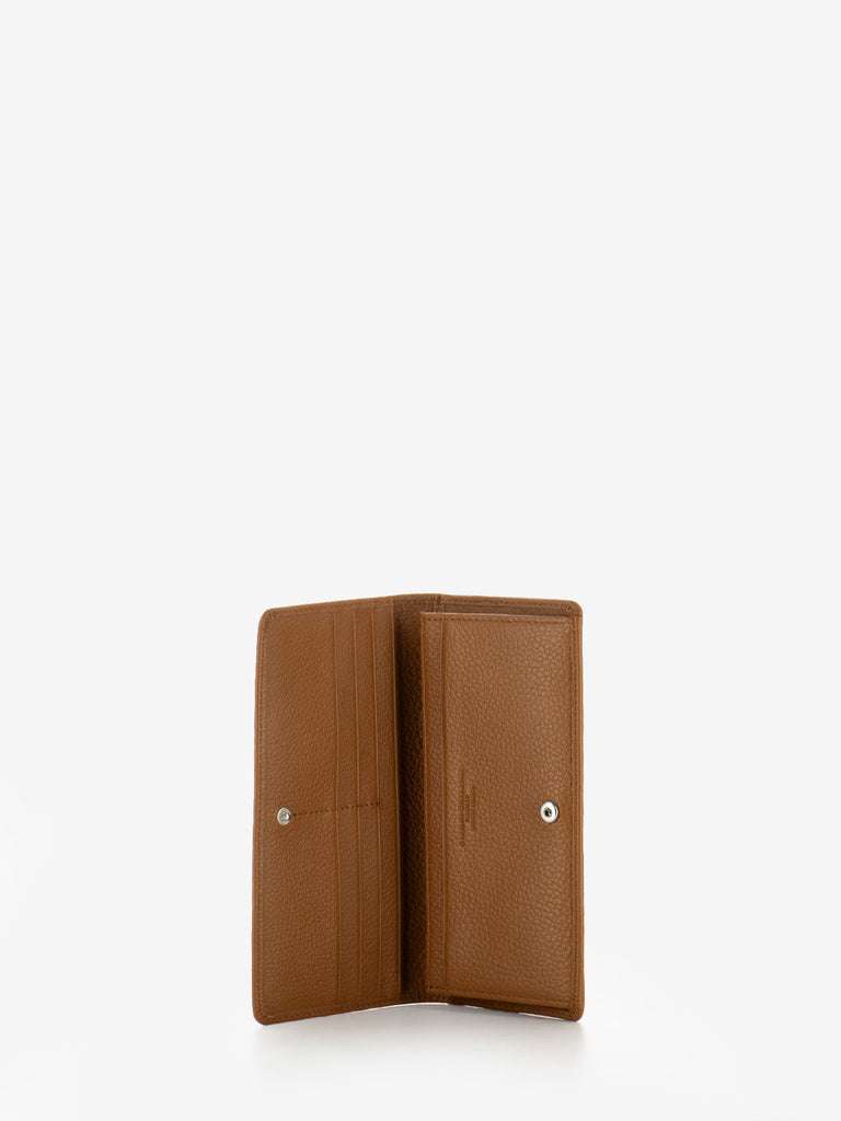 GIANNI CHIARINI - Portafoglio large in pelle caramello